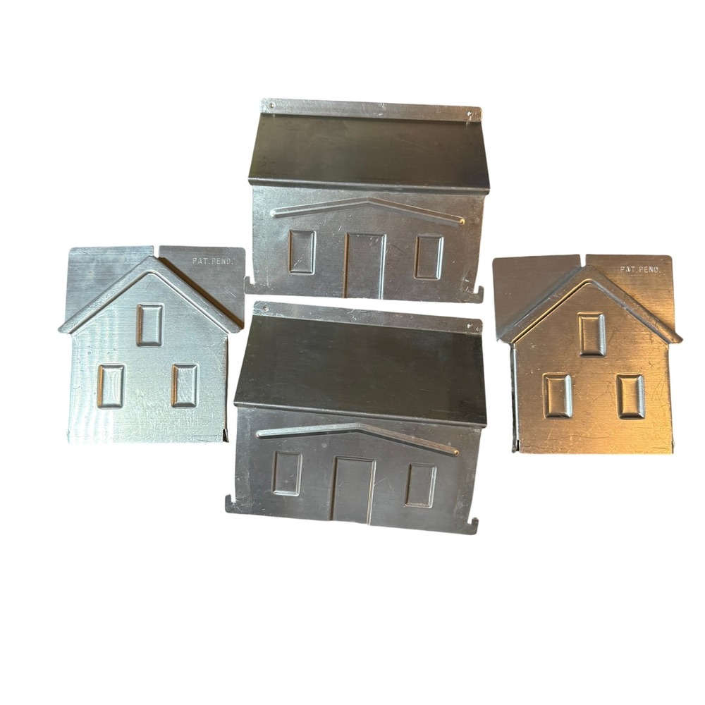 Vintage 1956 Aluminum‎ House Cake Pan Mold